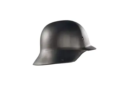 World War 2 German Helmet Low-poly 3D model