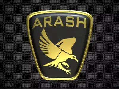 arash logo 3D model