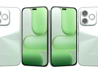 Honor 600E All Colors 3D model