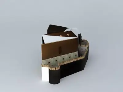 Castle of Siklos - SE Free 3D model