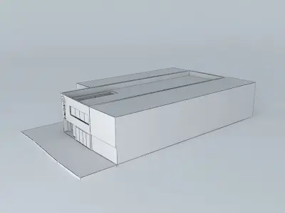 Tekoa shop exterior Free 3D model