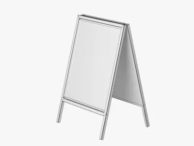 Advertising Board 3D model