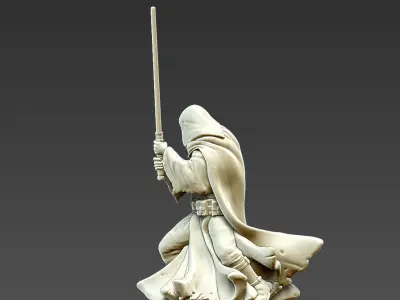 Light side Guardian - 35mm scale 3D print model