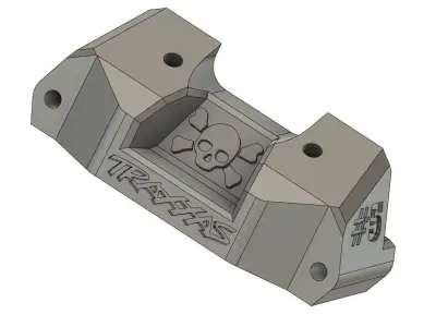 Traxxas Stampede Strong Bulkhead 3D print model