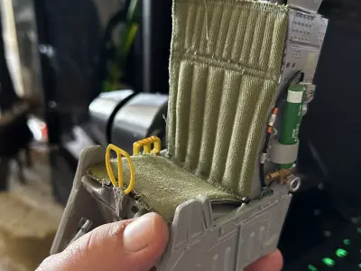 F16 A10 F15 F22 B1B B2 ejection Seat ACEII HD WORK Stl files 3D print model