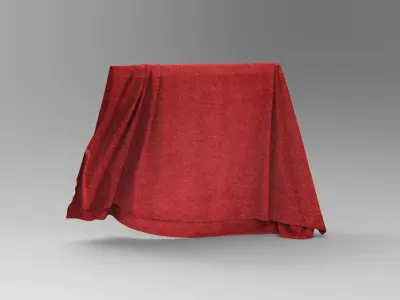 Set 7 in 1 Cloth 3 Low-poly 3D model