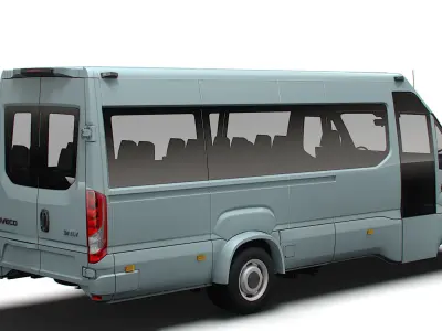 Iveco eDaily Tourus L4H2 2024 3D model