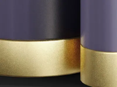 Modern candle Free 3D model