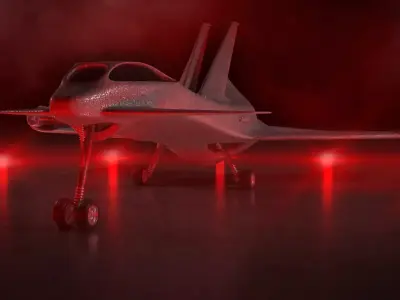 Anti-radar drone 3D model