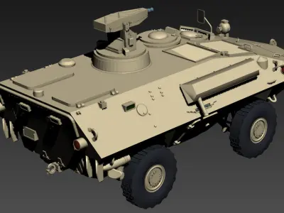 Mowag Armor 3D model