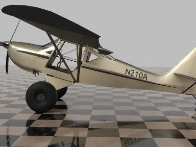 Kitfox - The Golden Fox 3D model