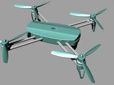 Drone 3d quadcopter 3D model