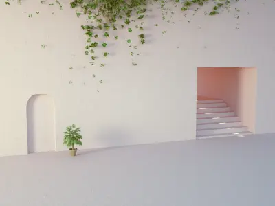 royal garden 2 3D model