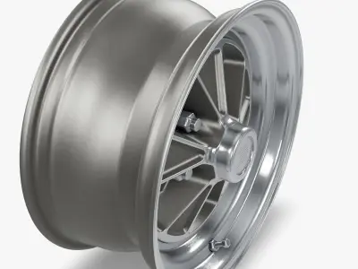 Legendary Wheel Co Shelby GT350 Alloy Wheel Cast Machined Low-poly 3D model