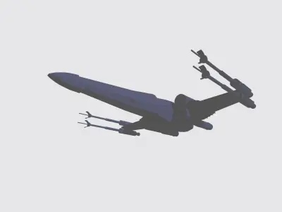 Star Wars - X Fighter 3D model