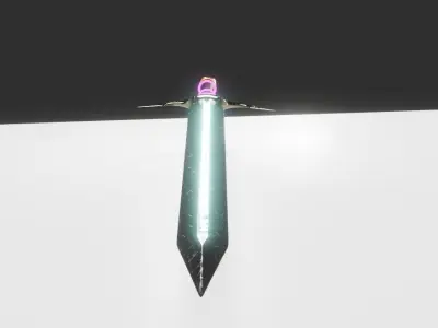 Magical sword 3D model
