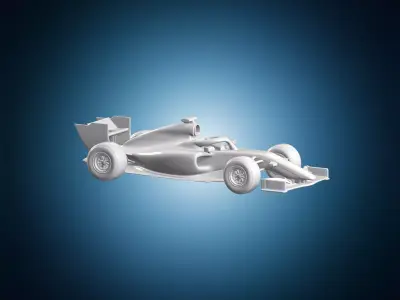 Sprint F1 Car 3D Print Model 3D print model
