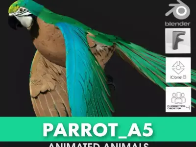 Parrot A5 3D model