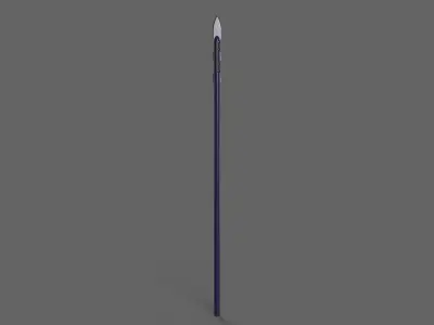 PBR Spear V2a Low-poly 3D model