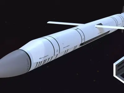 Kalibr 3M54-1  SS- N 27-Sizzler 3D model