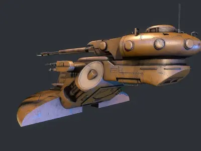 AAT Battle Star Wars 3D model