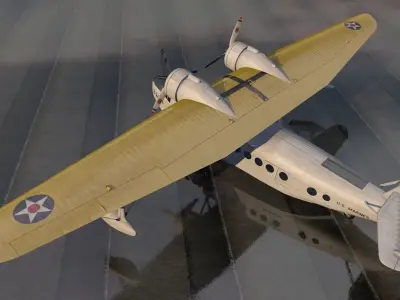 Sikorsky S-43 Baby Clipper 3D model