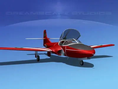 Cessna T-37 Tweetybird Pakistan 3D model
