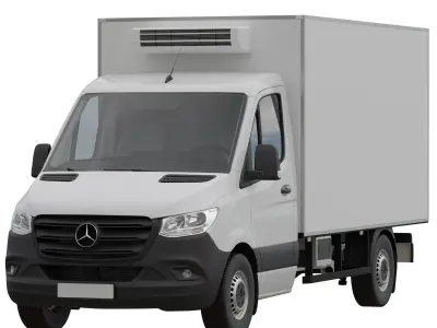 Mercedes-Benz Sprinter REF L2 3D model