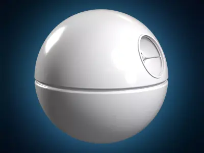 Death Star Station 3D Print Model 3D print model