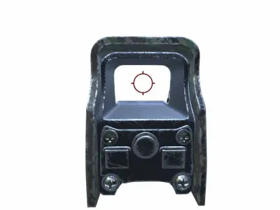 EoTech Holographic Weapon Sight Free 3D model