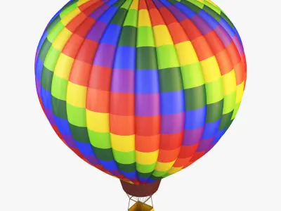Hot Air Balloon v 1 3D model