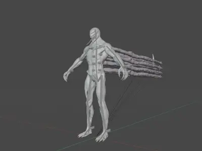 Carnage Game Ready Free low-poly 3D model