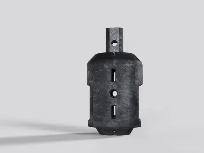 Muzzle brake Scrol 3D model