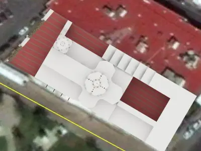 Iglesia de San Francisco Low-poly 3D model