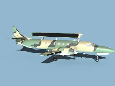 Swearingen RC-26 Condor V06 3D model