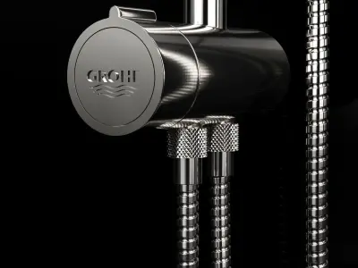 Grohe New Tempesta 3D model