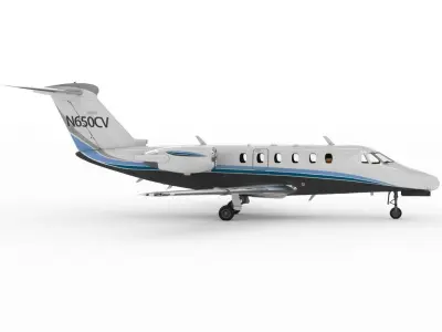 Cessna 650 Citation 3D model
