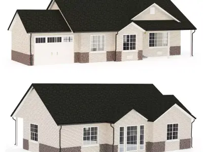 Private house 3 3D model