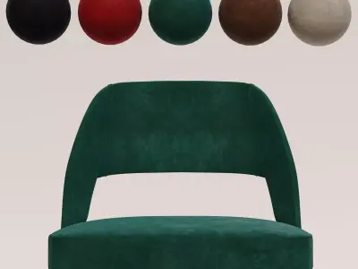 Bumi Chair Free 3D model