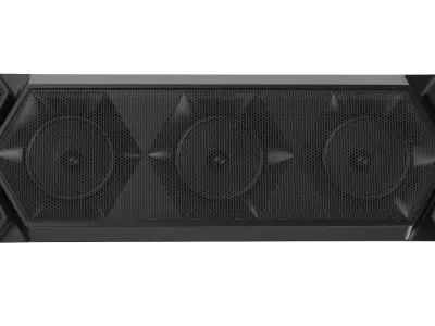 Detailed Ground Speaker System 3D model