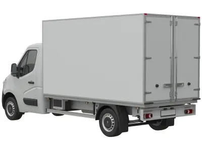 Renault Master 2015 BoxTruck FWD 3D model