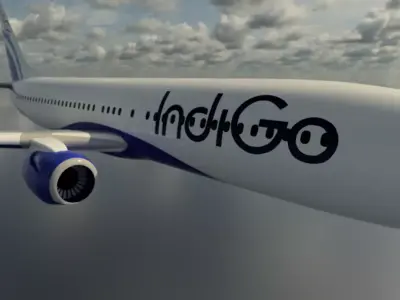 Boeing 737-800  3D print model