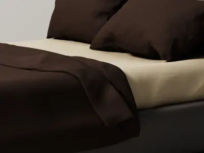 SAMOA BED RELAXED Free 3D model