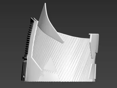 Star Wars EP9 The Rise of Skywalker Jet Trooper Abdomen Armor 3D print model