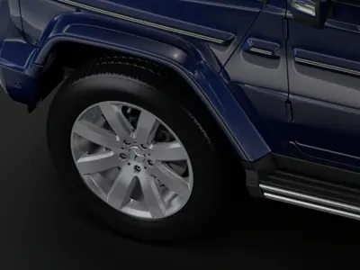 Mercedes Benz G 350d 2019 wheel 3D model