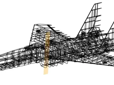 F15C Twin 70mm EDF RC model V1 3D print model