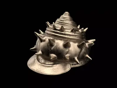 shell helmet 3D model
