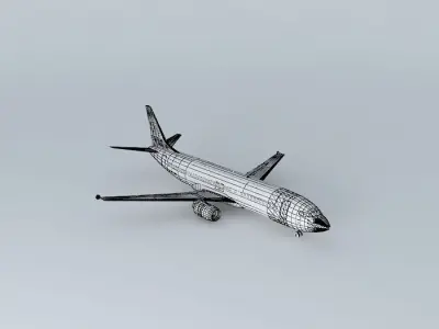 AlbaStar Airlines Boeing 737 400 Free 3D model
