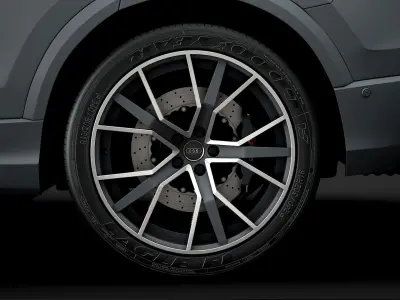Audi SQ8 TDI 2020 wheel 3D model