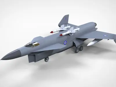 avro 559  3D model